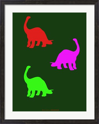 Framed Dinosaur Family 19 Print