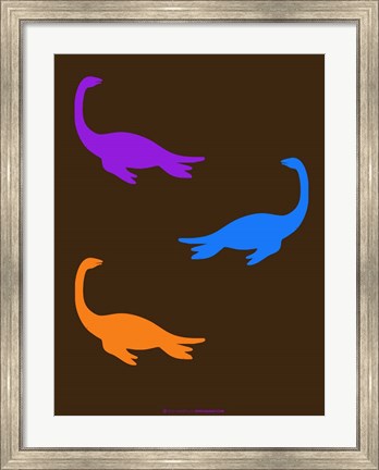 Framed Dinosaur Family 21 Print