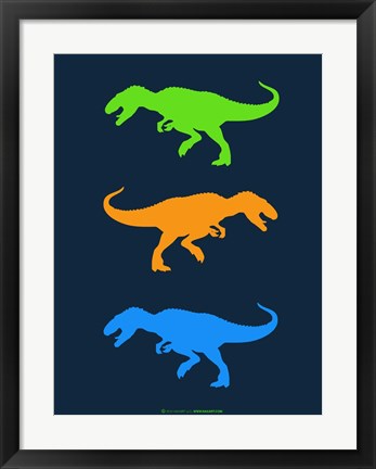 Framed Dinosaur Family 22 Print