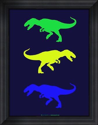 Framed Dinosaur Family 23 Print
