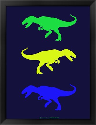 Framed Dinosaur Family 23 Print