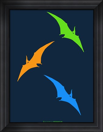 Framed Dinosaur Family 27 Print