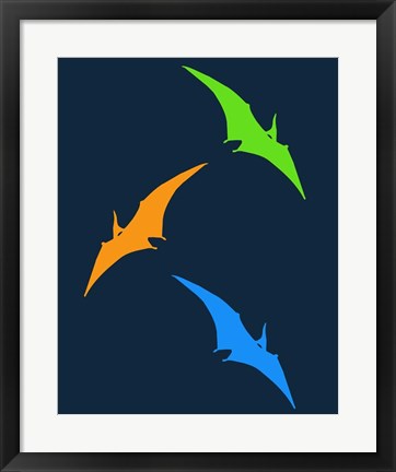 Framed Dinosaur Family 27 Print