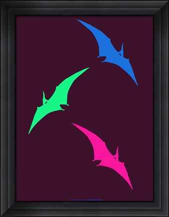 Framed Dinosaur Family 29 Print