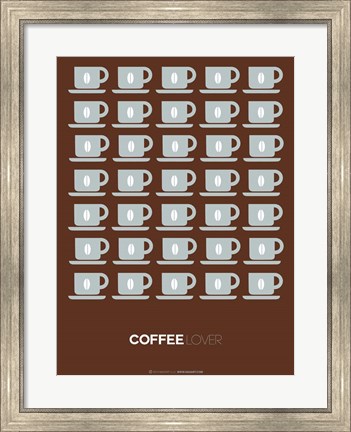 Framed Brown Coffee Print