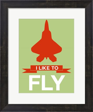 Framed I Like to Fly 3 Print
