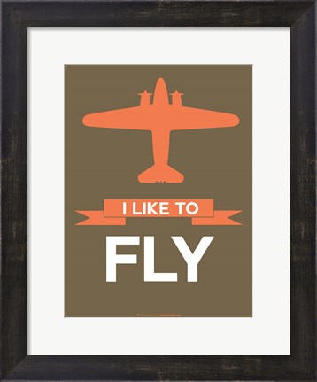Framed I Like to Fly 5 Print