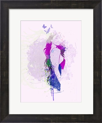 Framed Hazy Purple Dream Print
