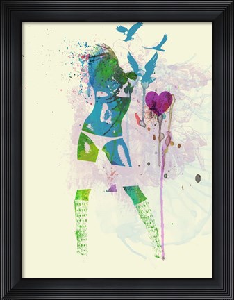 Framed Spontaneous Emotions Print
