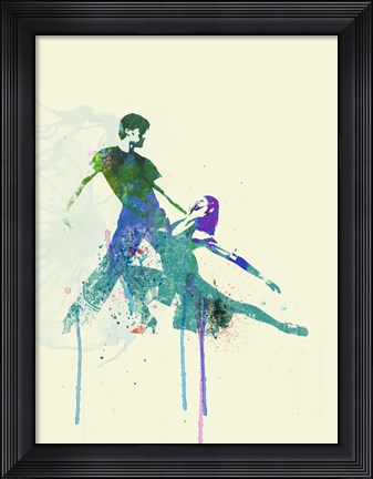 Framed Tango Couple Print