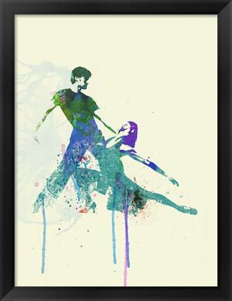 Framed Tango Couple Print