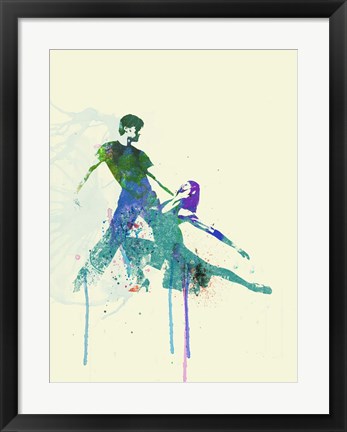 Framed Tango Couple Print