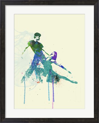 Framed Tango Couple Print