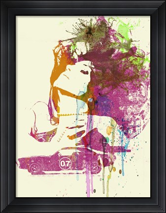 Framed Challenger Girl Print
