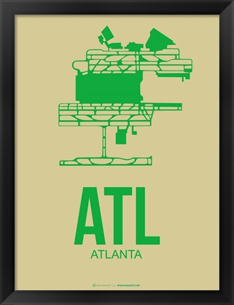 Framed ATL Atlanta 1 Print