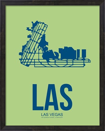 Framed LAS  Las Vegas 2 Print