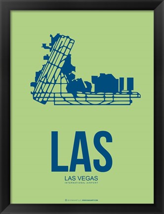 Framed LAS  Las Vegas 2 Print