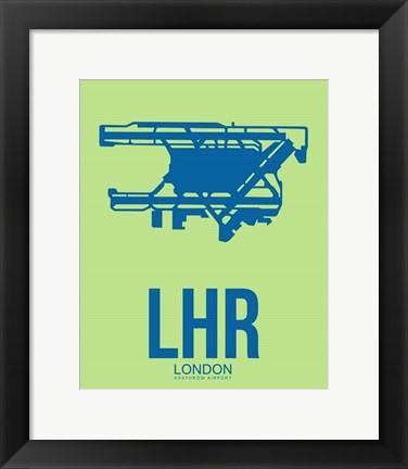 Framed LHR London 2 Print
