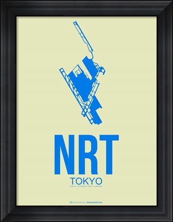 Framed NRT Tokyo 3 Print