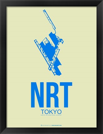 Framed NRT Tokyo 3 Print