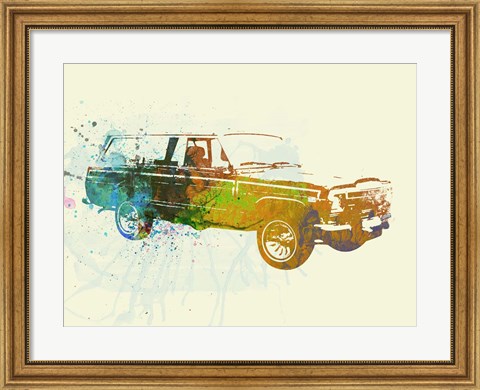 Framed Jeep Wagoneer Print