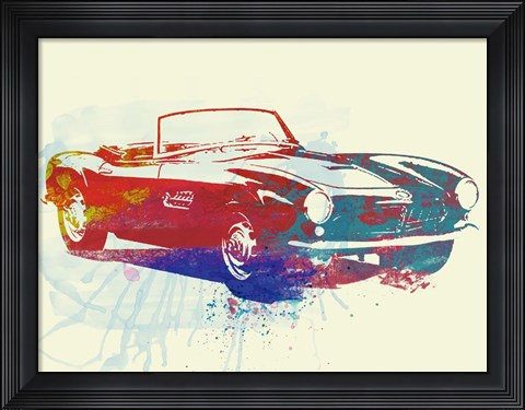 Framed BMW 507 Print