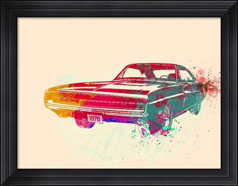 Framed 1967 Dodge Charger 1 Print