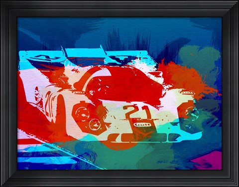 Framed Porsche 917 Racing 1 Print