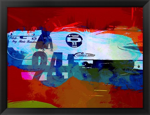 Framed Laguna Seca Racing Cars 1 Print