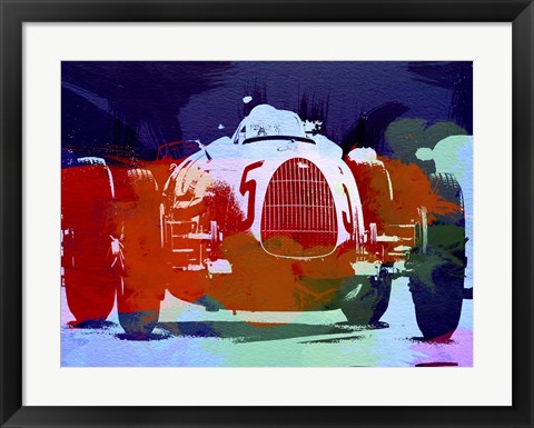 Framed AUTOUNION Print
