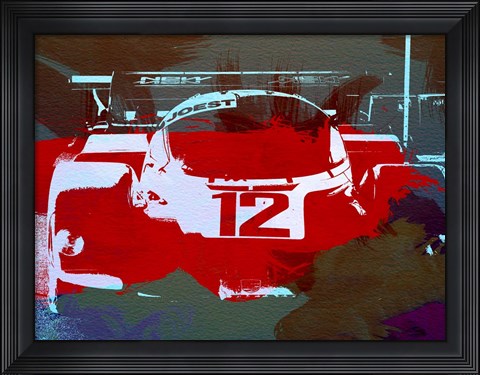Framed Porsche Le Mans Print