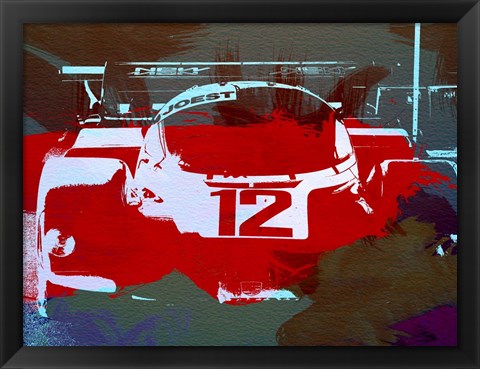 Framed Porsche Le Mans Print