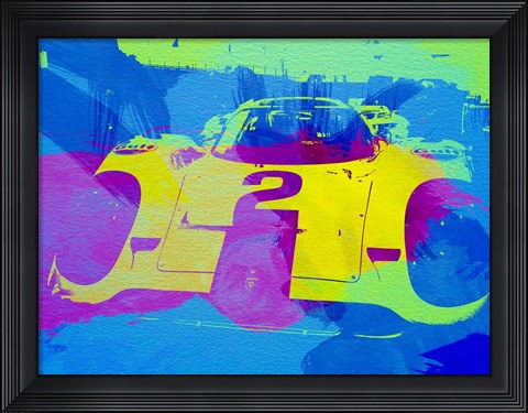 Framed Porsche 917 Front End Print