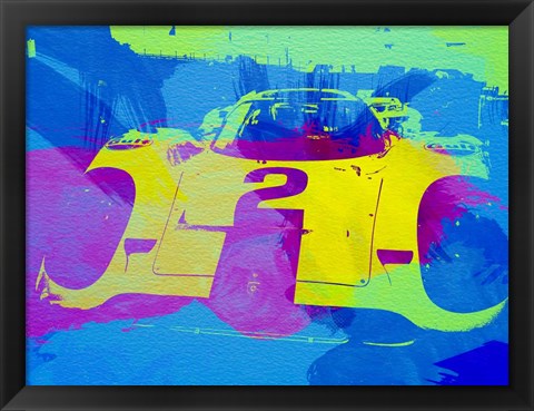 Framed Porsche 917 Front End Print