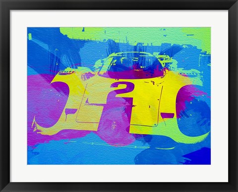 Framed Porsche 917 Front End Print