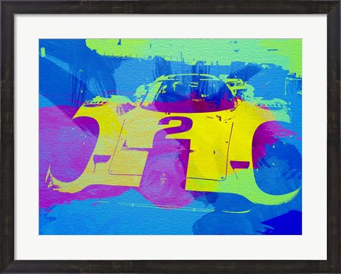 Framed Porsche 917 Front End Print