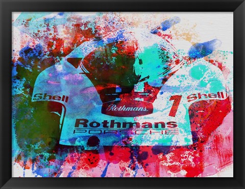 Framed Porsche 917 Rothmans 2 Print