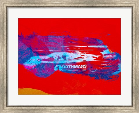 Framed Porsche 917 Rothmans 4 Print