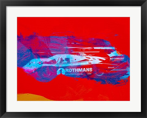 Framed Porsche 917 Rothmans 4 Print