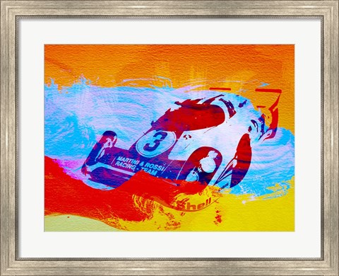 Framed Porsche 917 Martini and Rossi Print