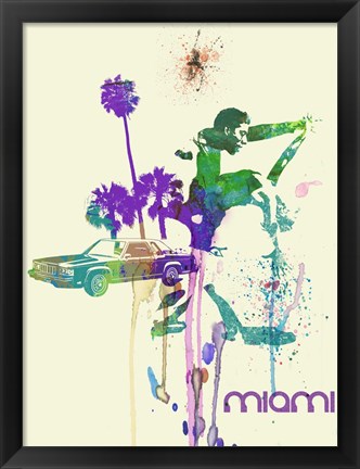 Framed Miami Romance Print