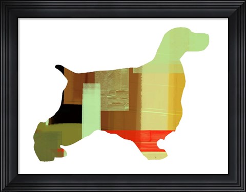 Framed Springer Spaniel 1 Print
