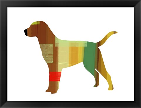 Framed Labrador Retriever Print