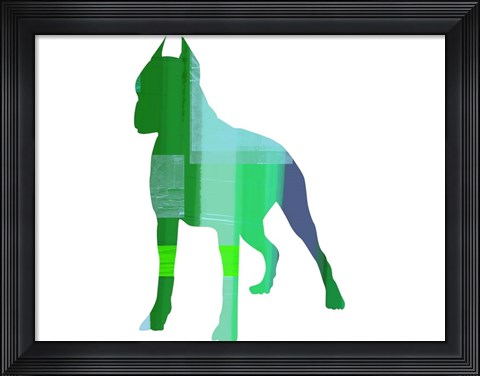 Framed Boxer 1 Print