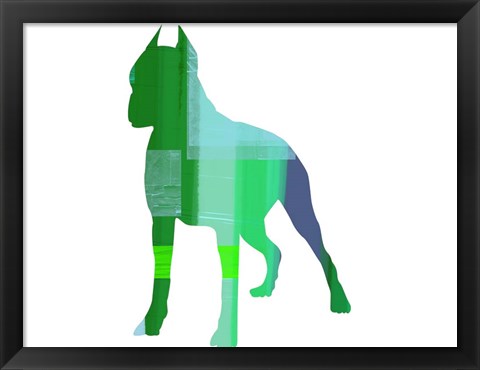 Framed Boxer 1 Print
