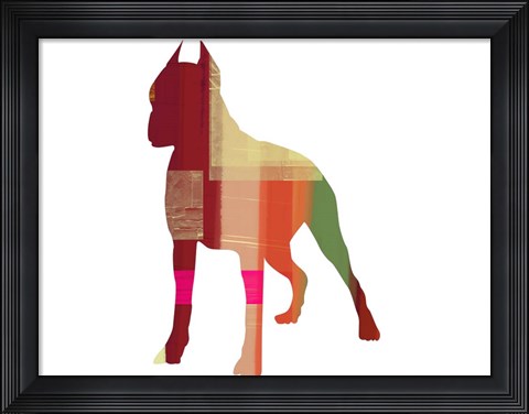 Framed Boxer 2 Print