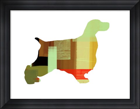 Framed Cocker Spaniel 1 Print