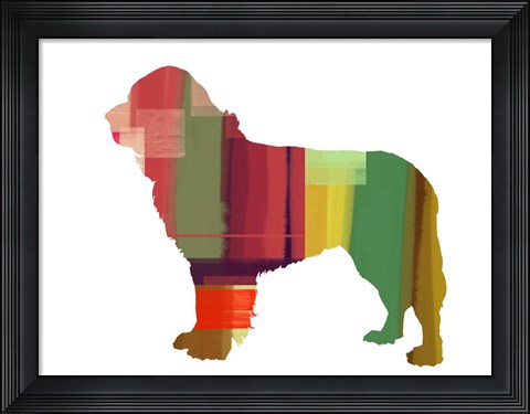 Framed Newfoundland 1 Print