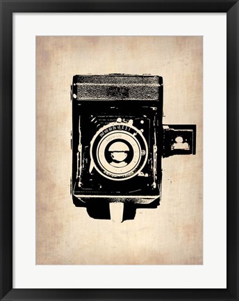 Framed Vintage Camera 1 Print