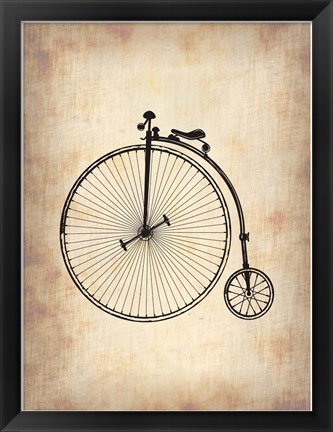 Framed Vintage Bicycle Print